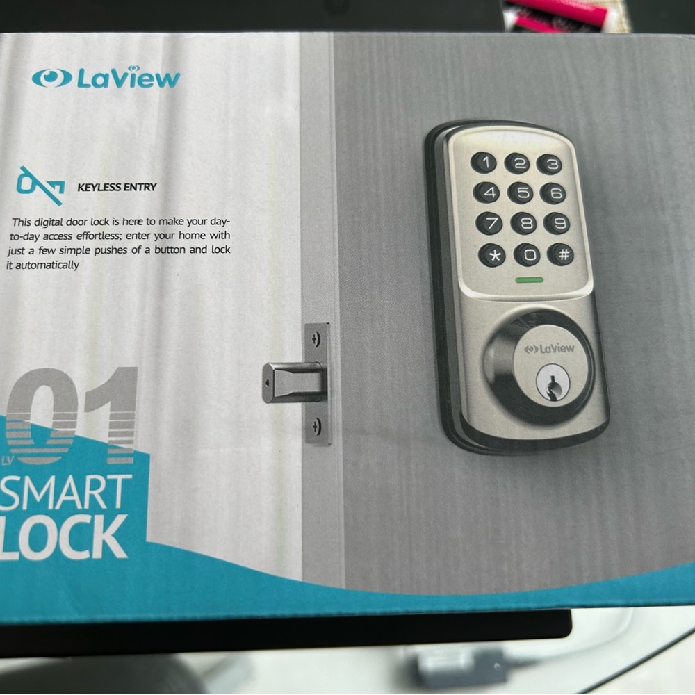 NWOT LaView Door Lock with Keypad, Keyless Entry Door Lock Easy to Install